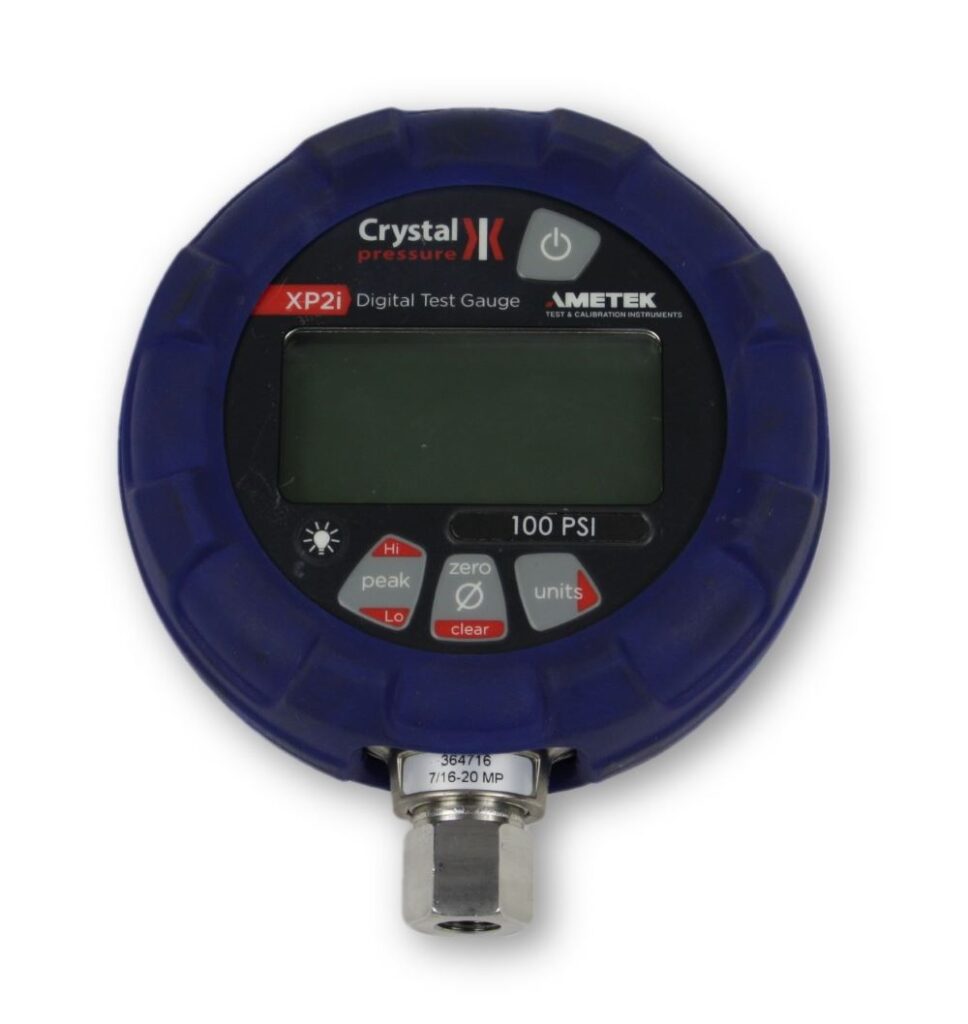 Hire CRYSTAL DIGITAL TEST GAUGE 100 PSI Brandis Hire