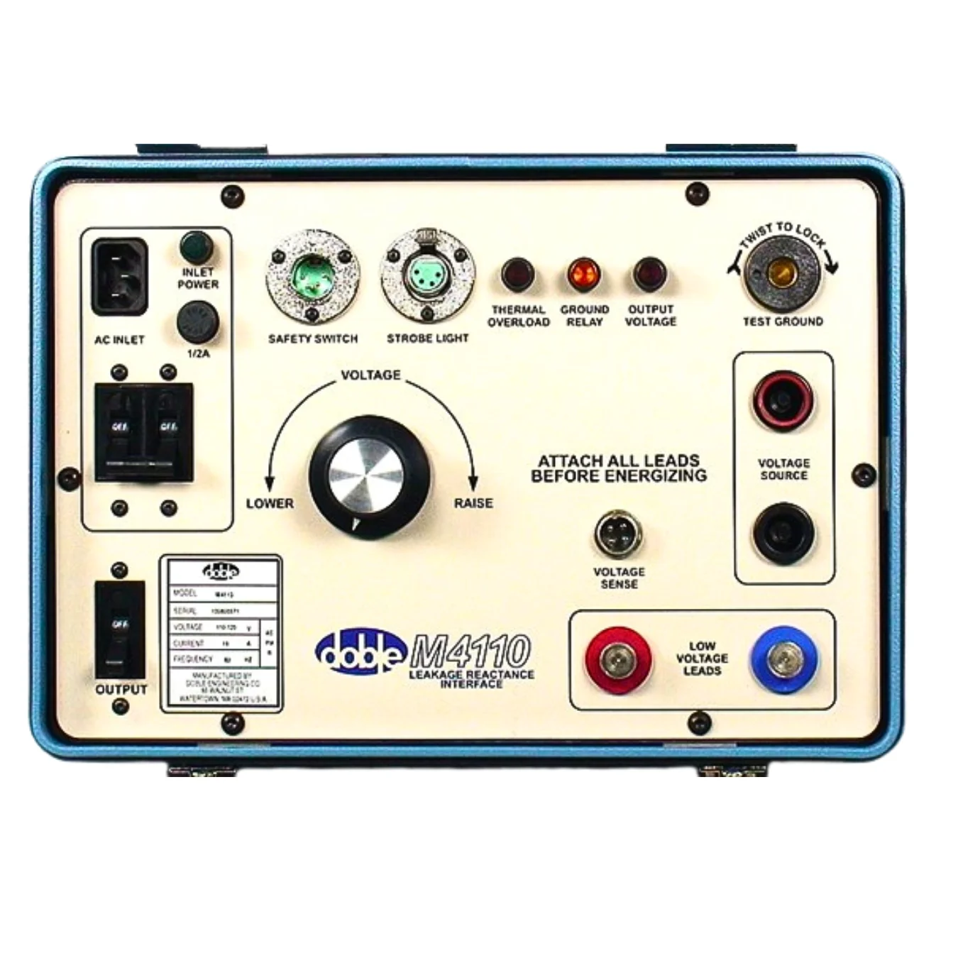 Doble M4110 Leakage Reactance Tester