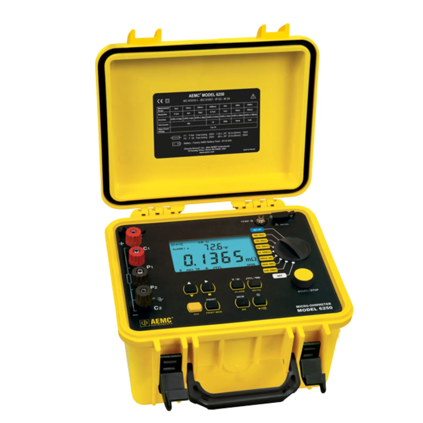 AEMC 6255 Micro-Ohmmeter
