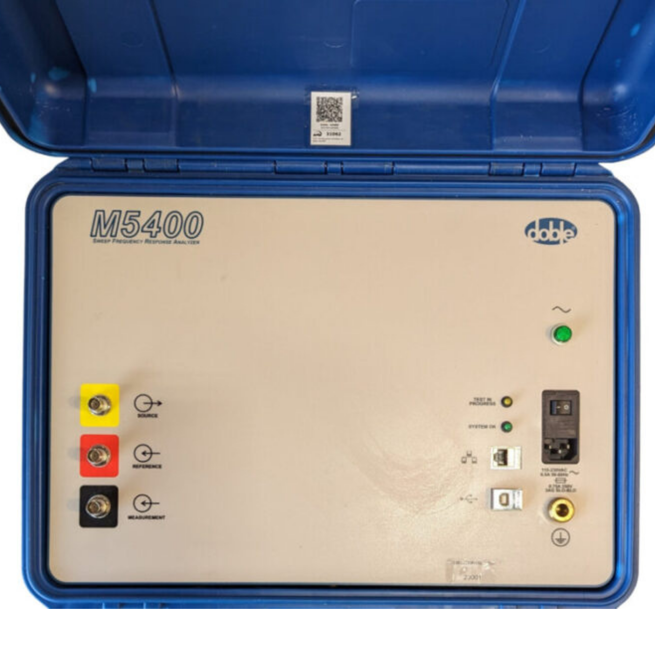 Doble M5400 Sweep Frequency Response Analyser