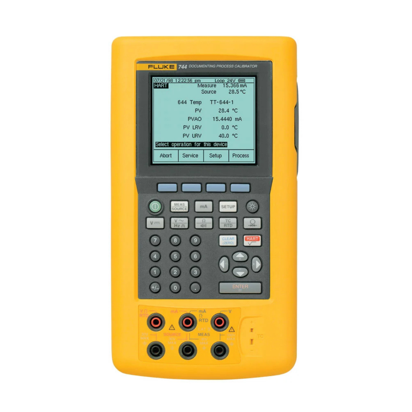 Fluke 744 Process Calibrator-HART