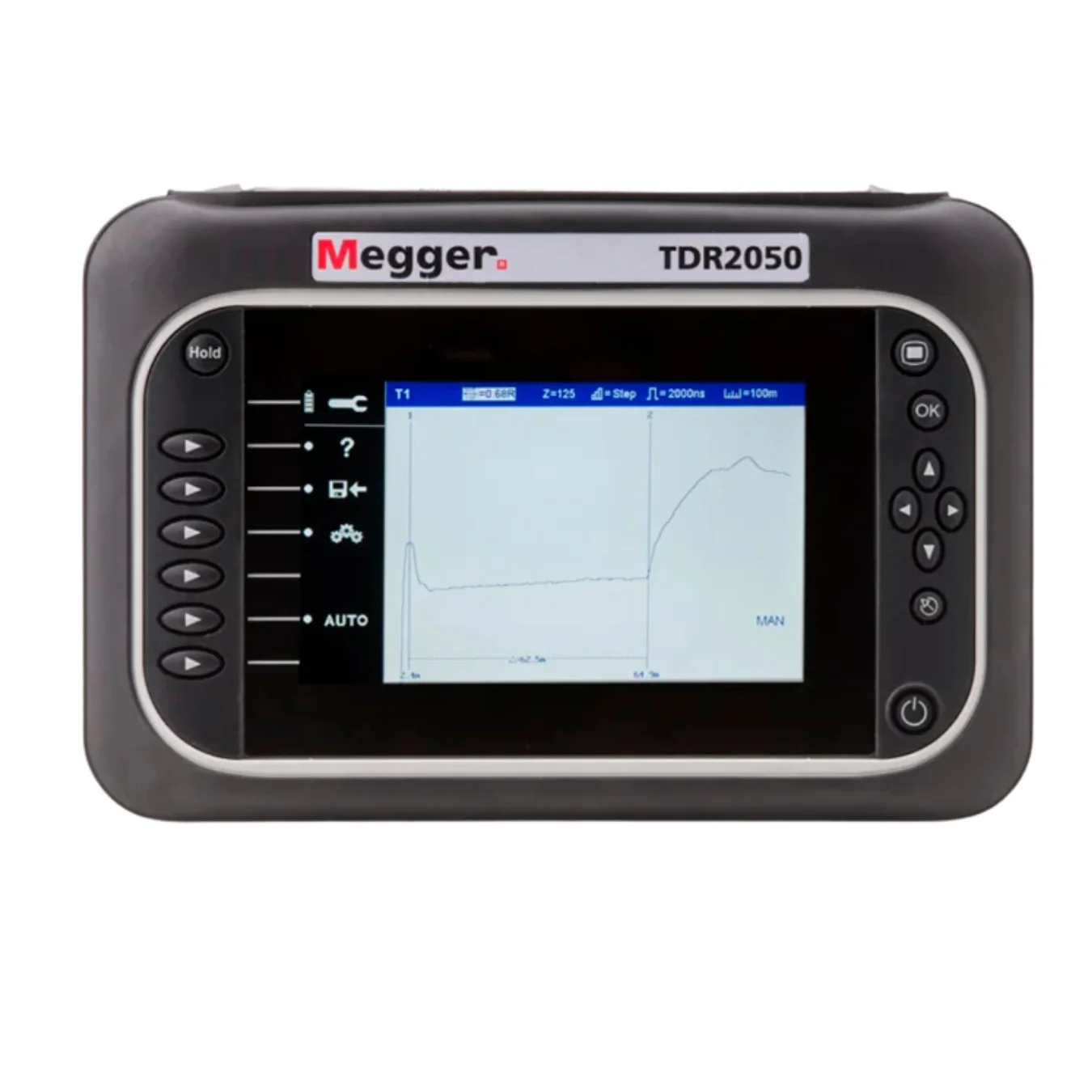 Megger TDR2050 Two-Channel Cable Fault Locator