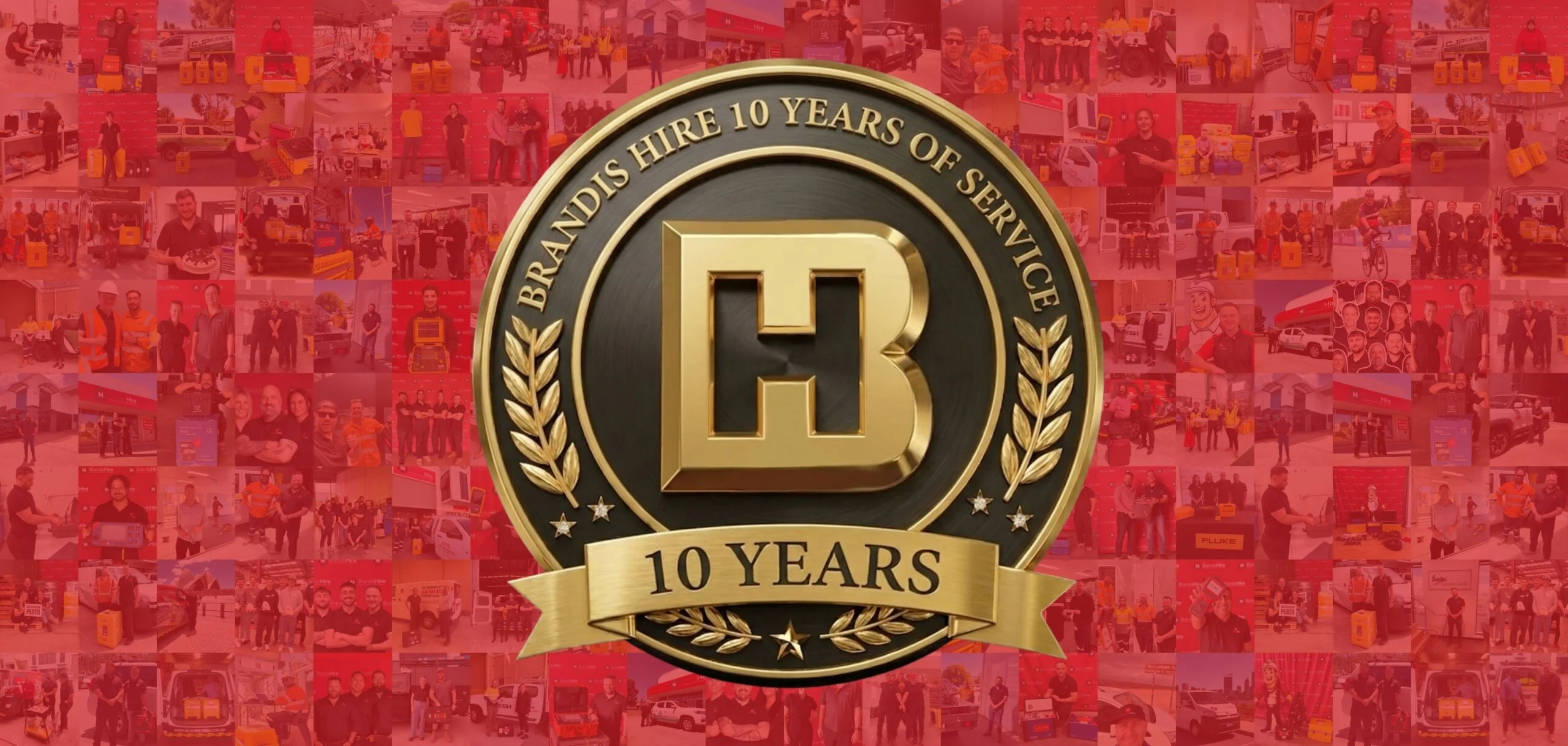 Brandis Hire 10 Years of Service