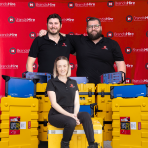 Brandis Hire Brisbane Team with product